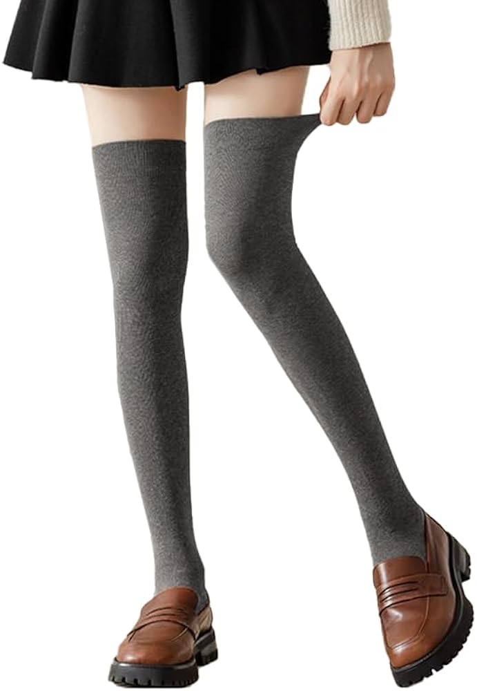 Amazon.co.jp: [ROKUA] 美肌オーバーニーソックス キッズ用 綿混